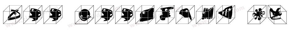 Zoo Woodcuts M字体转换